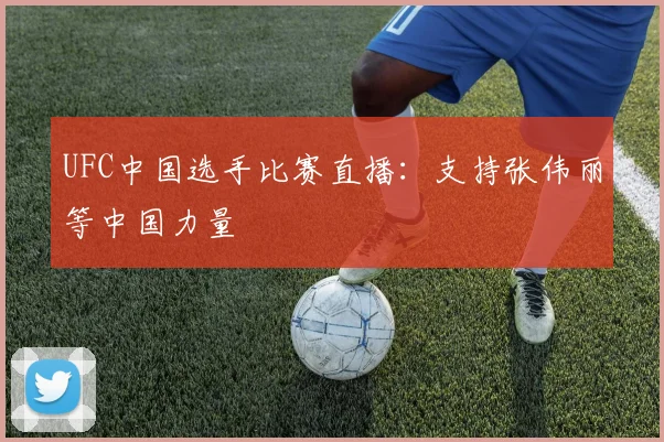 UFC中国选手比赛直播:支持张伟丽等中国力量